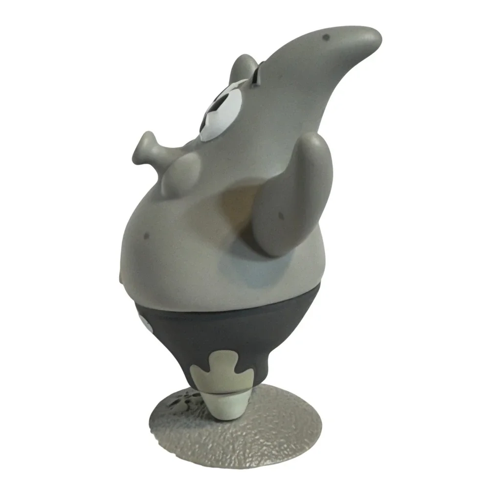 SpongeBob SquarePants Masterpiece Memes Patrick Star Figure Primitive Grey Vinyl